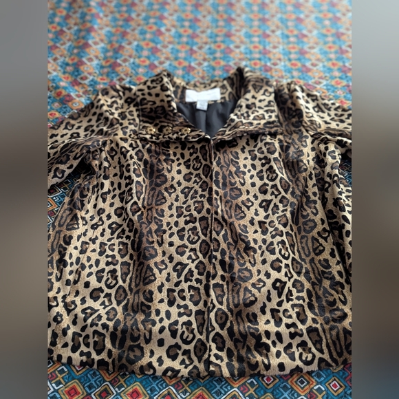 Jaclyn Smith Leopard Print Jacket - Picture 3 of 6